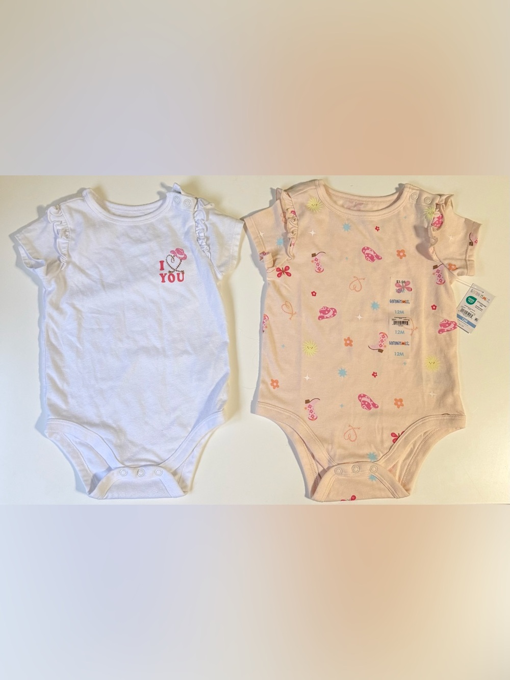 Garanimals cowgirl bodysuits